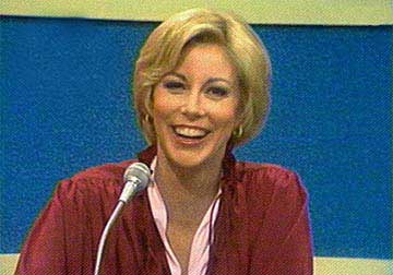 Sarach Purcell, co-host of Real People. 