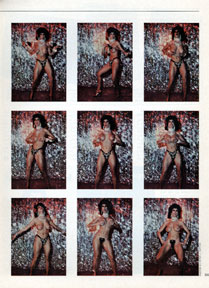 Panorama Playboy feature of big titted stripper taking it all off in Chicago